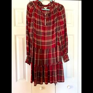 NWT Max Studio Size S  PRECIOUS PLAID DRESS